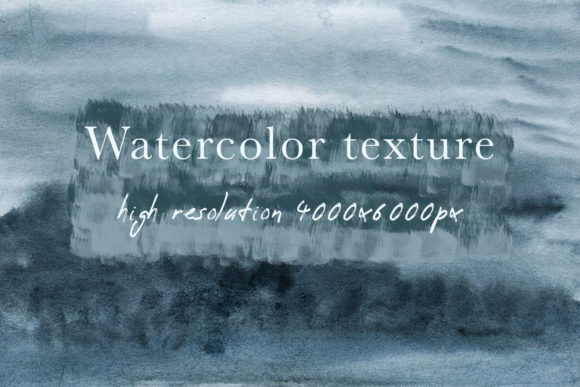 Dark Blue Grey Watercolor Texture