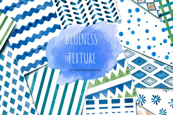 Watercolor Abstract Art Patterns for Real Crafting Projects