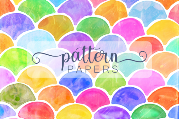 Watercolor Ink Doodle Pattern Papers: A Creative Design Boost for Branding